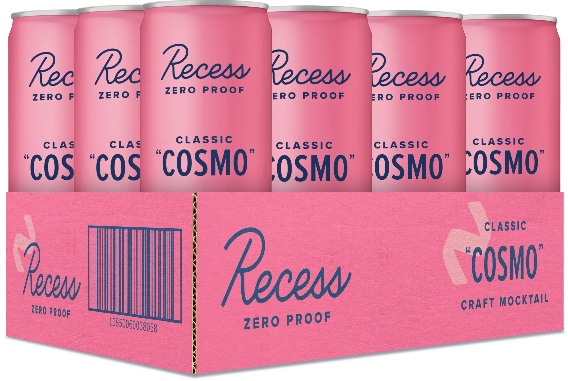 Tray of Recess Zero Proof classic cosmo cans