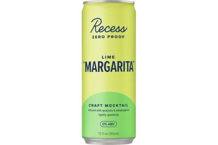 Recess Zero Proof lime margarita can